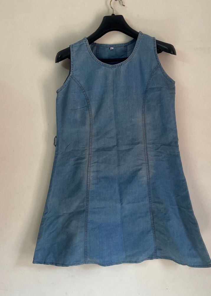 Denim One Piece Or Kurta