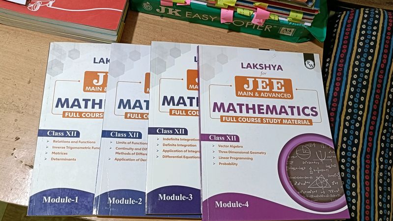 Physics Wallah Class12 Maths JEE Set Of 4