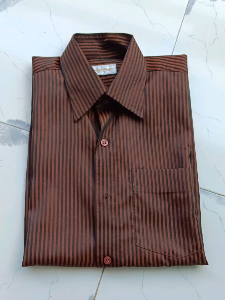 🆕Dark Brown Shirt | Chest 44