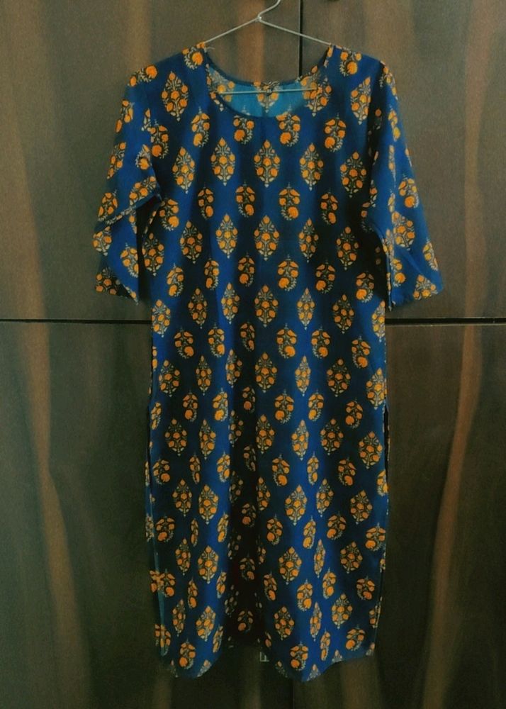 Navy Blue Kurti For Women 🔵