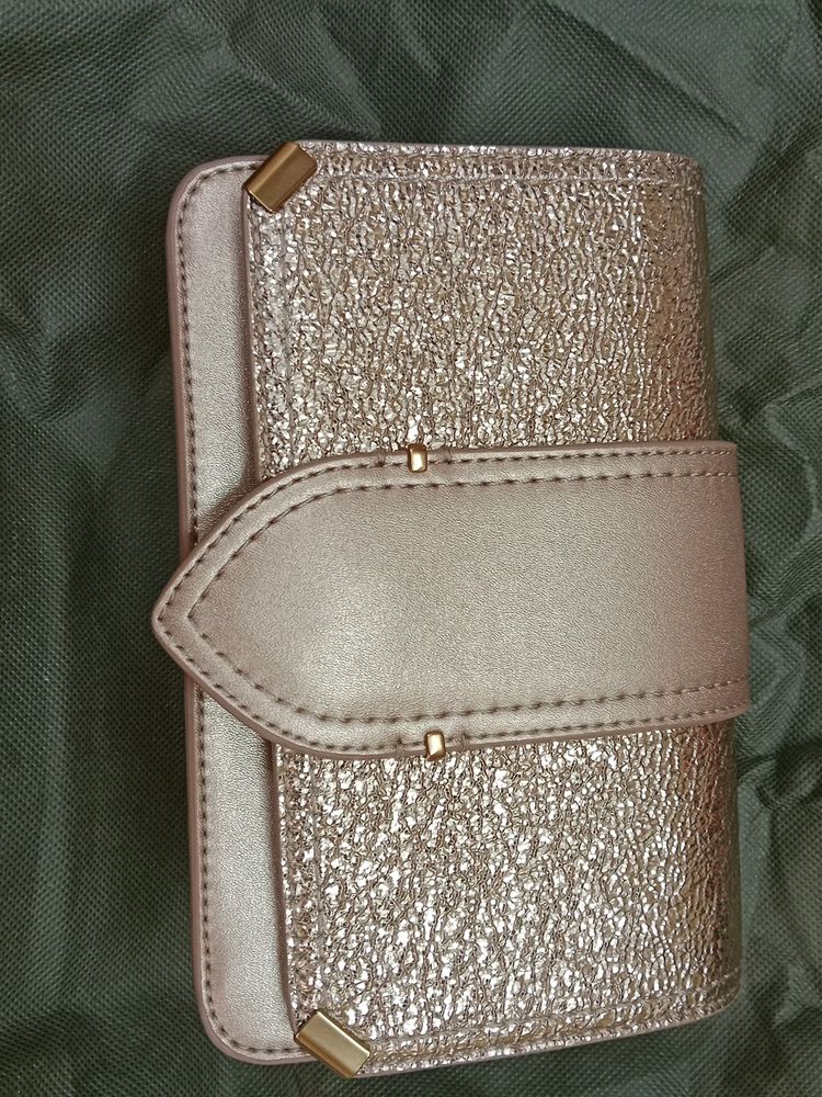 CHARLES & KEITH Rose Gold Sling Bag