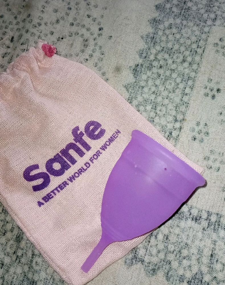 Sanfe Large Reusable Menstrual cup