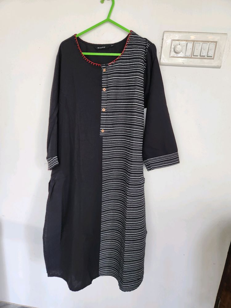 Easybuy Black Kurta