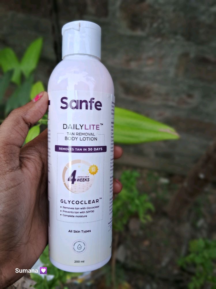 Sanfe Body Lotion