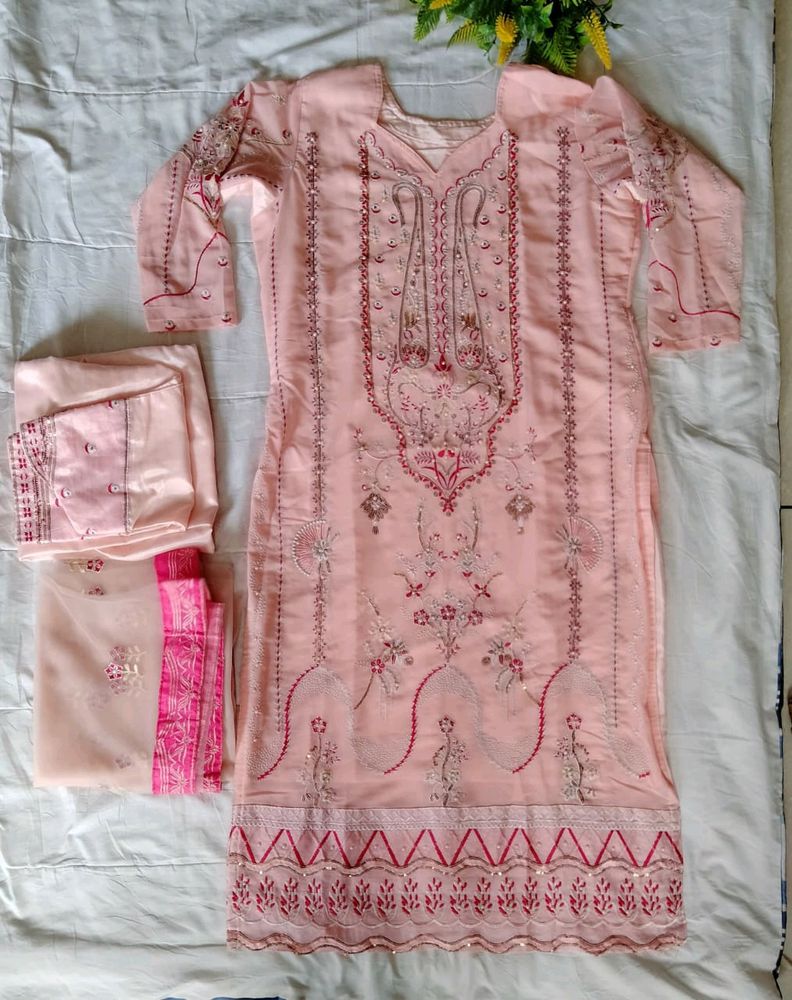 Pink Pakistani Dress