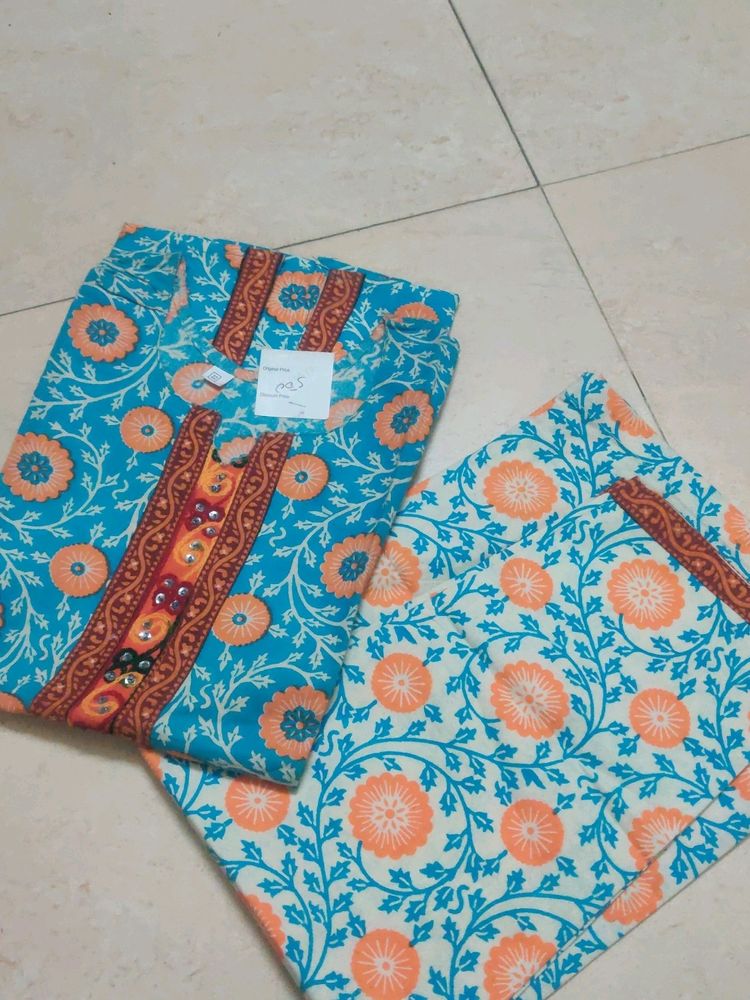 Kurti  Pant Sat Size 22