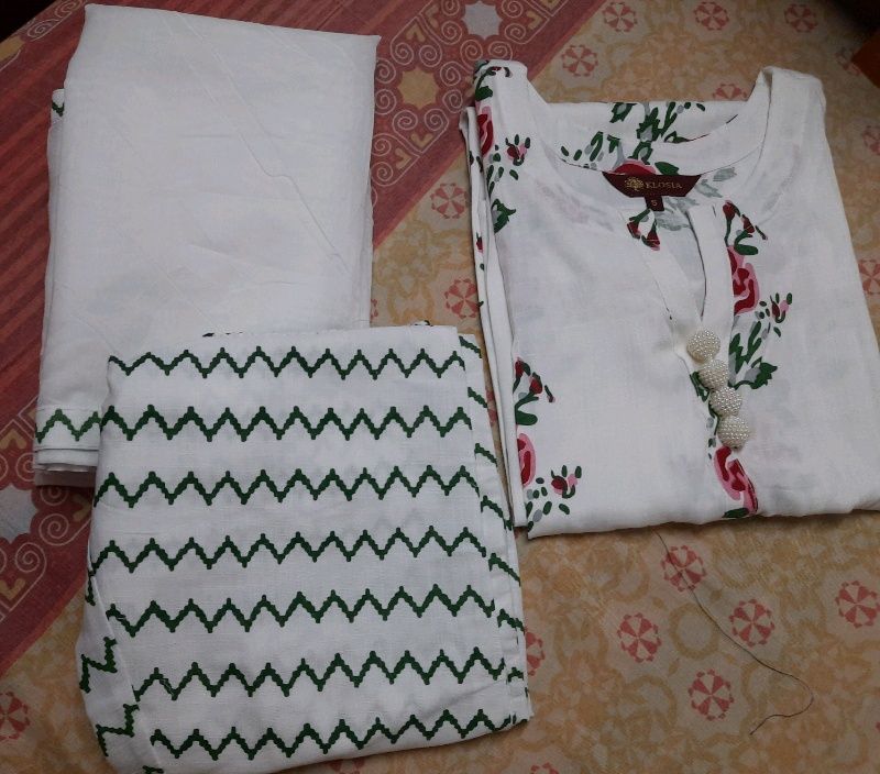 cotton kurti set