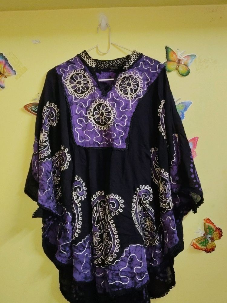 Butterfly Kaftan Dress