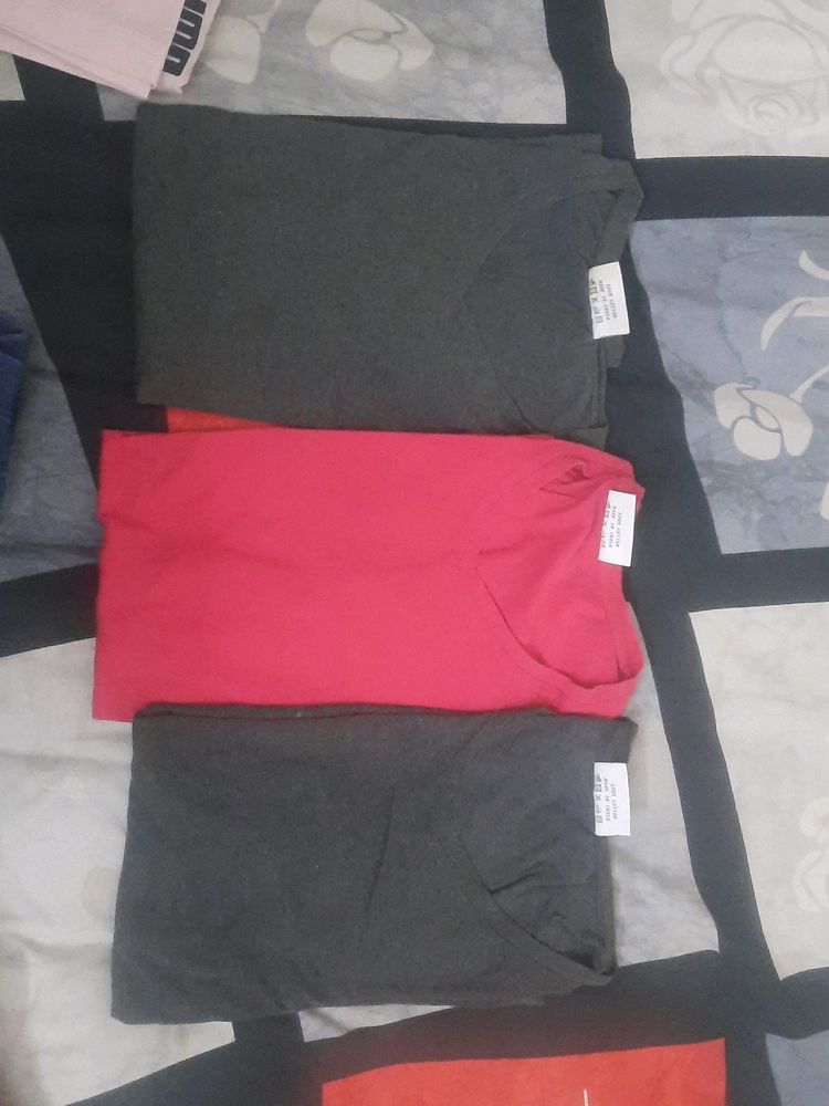 3 Cotton Tshirts COMBOOO