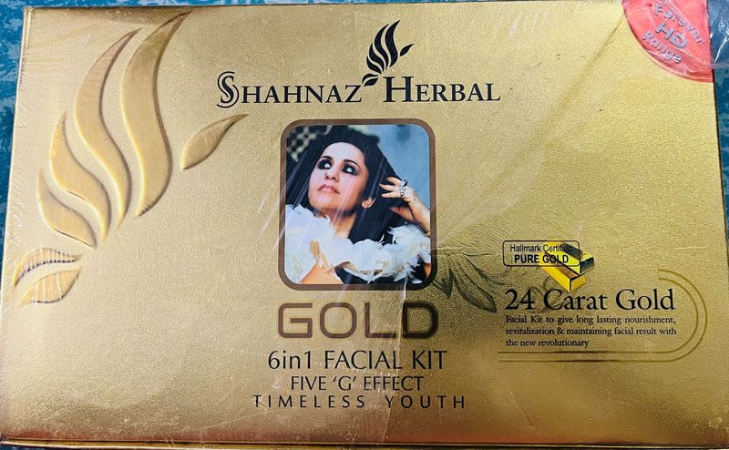 Shahnaz Herbal Gold Facil Kit