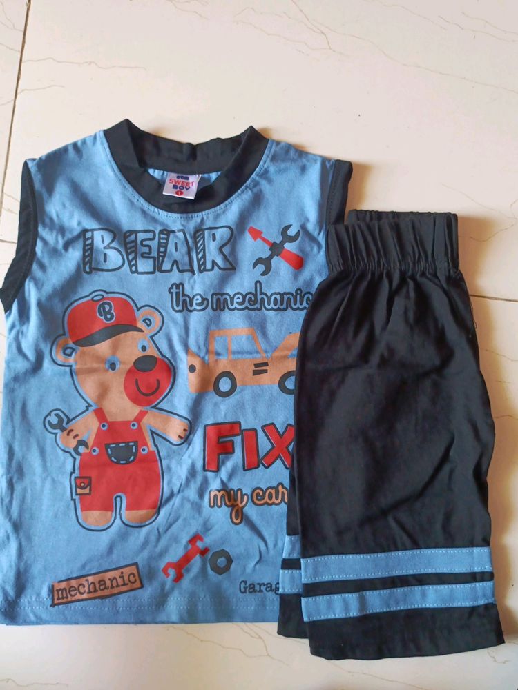 Tshirt & Shorts For Kids