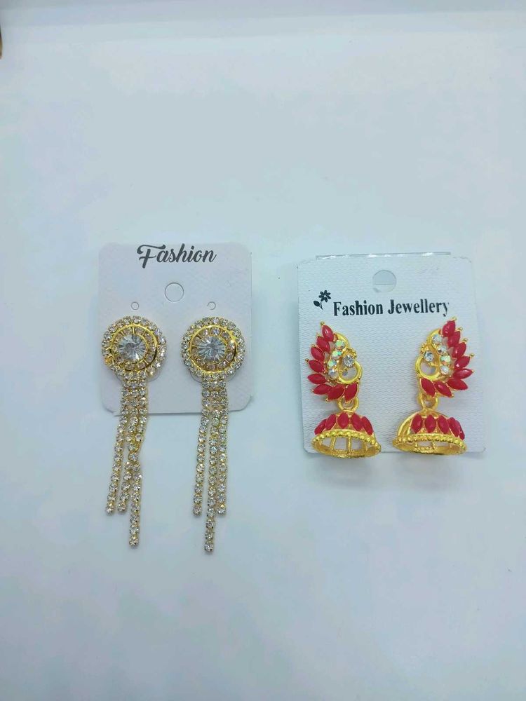 Unused Earring Combo With 10 Piece CourierBag Free