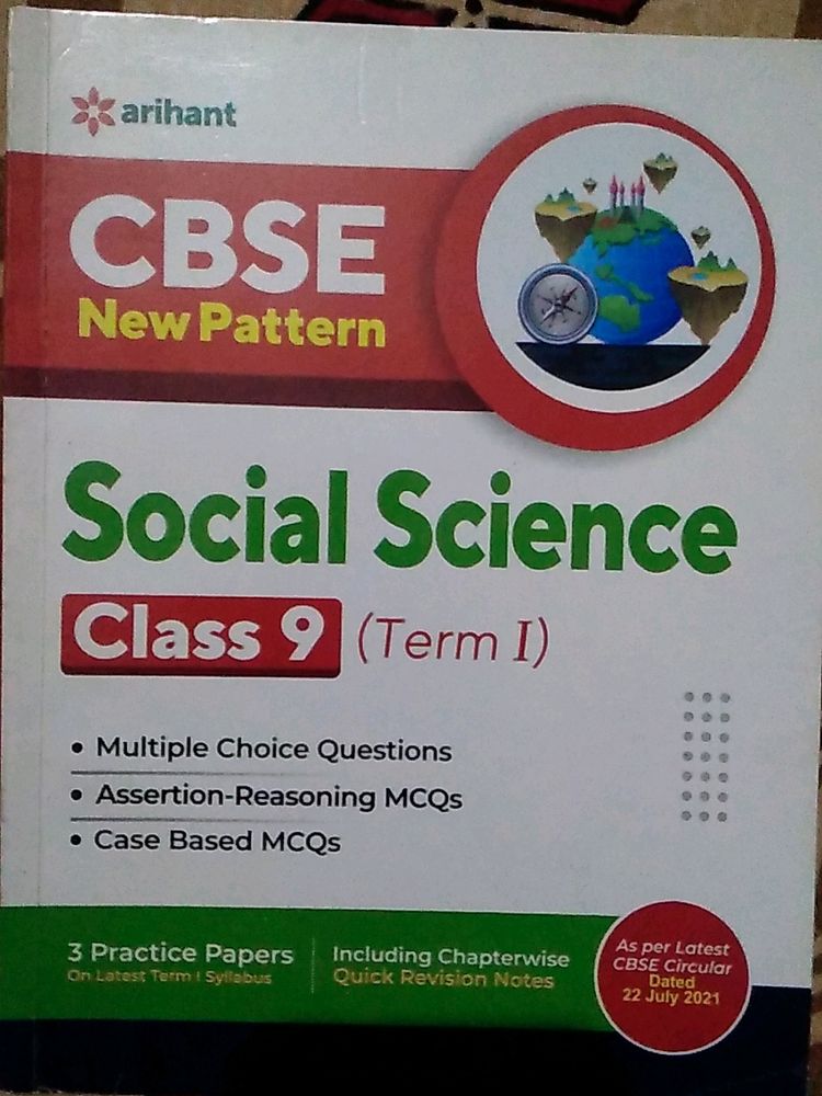 Arihant CBSE Social Science Class 9 (TERM - 1)