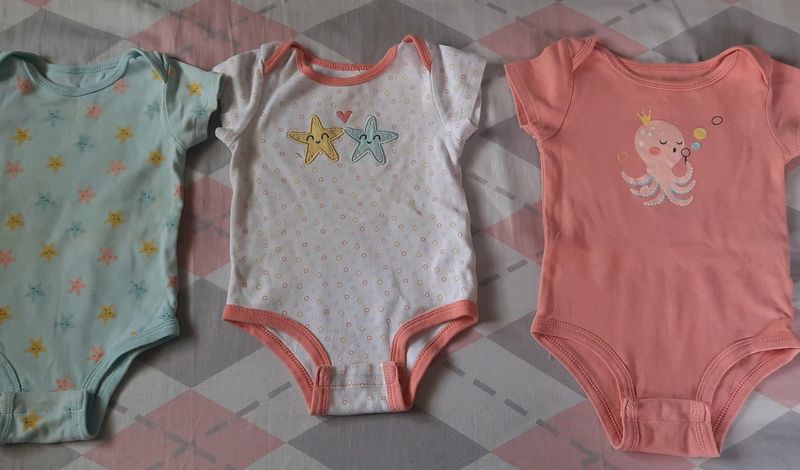 Premium Cotton Baby Onesies