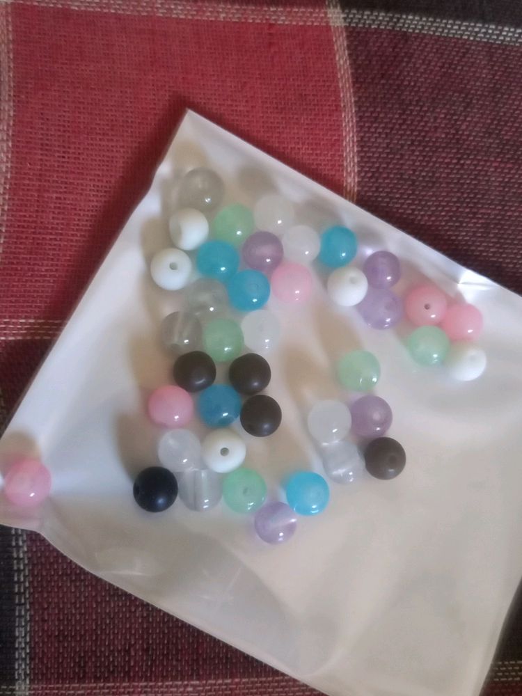 Multi Colour Beads Used For Bracelets Making