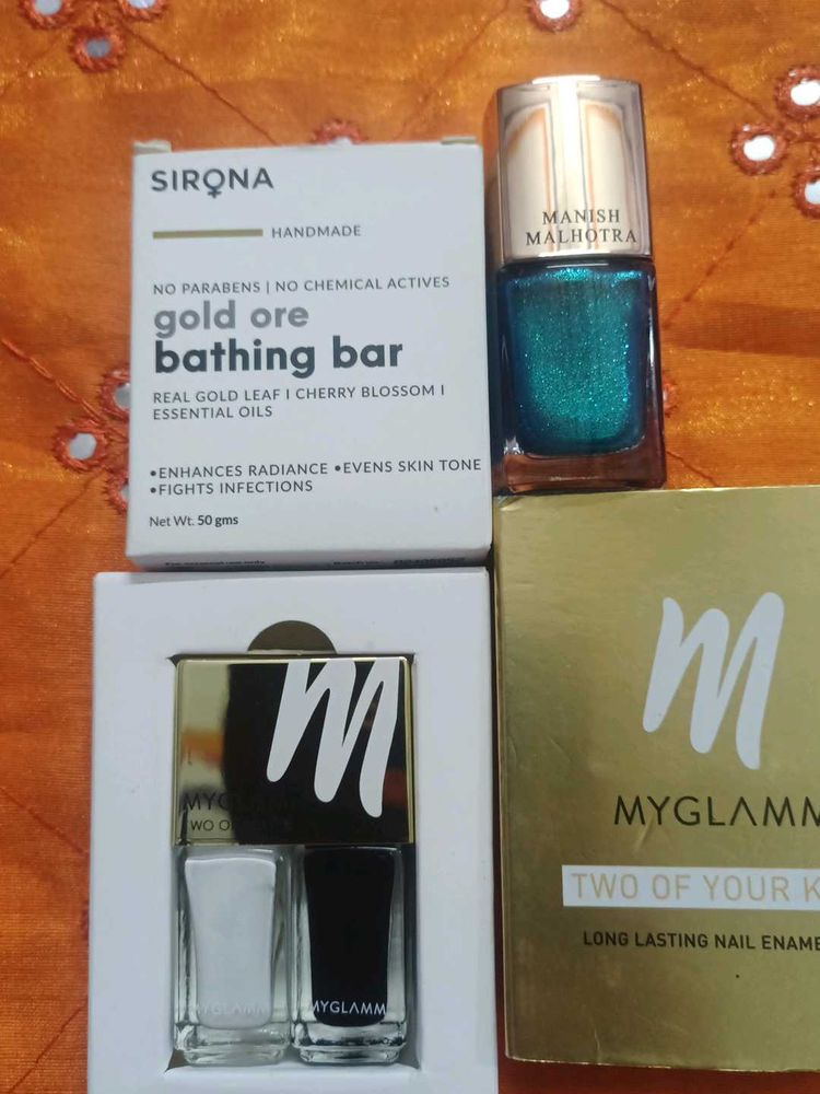 Myglamm Combo Of Nail paint And Soap