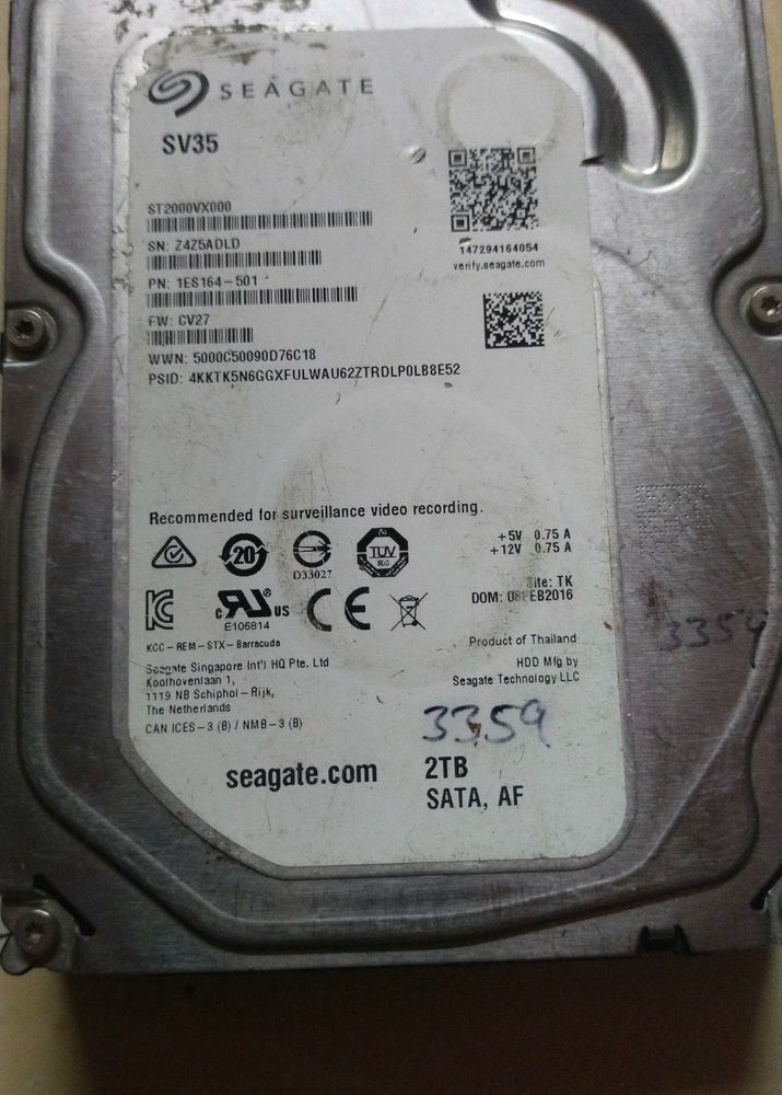 Desktop Computer Pc 2000gb Harddisk