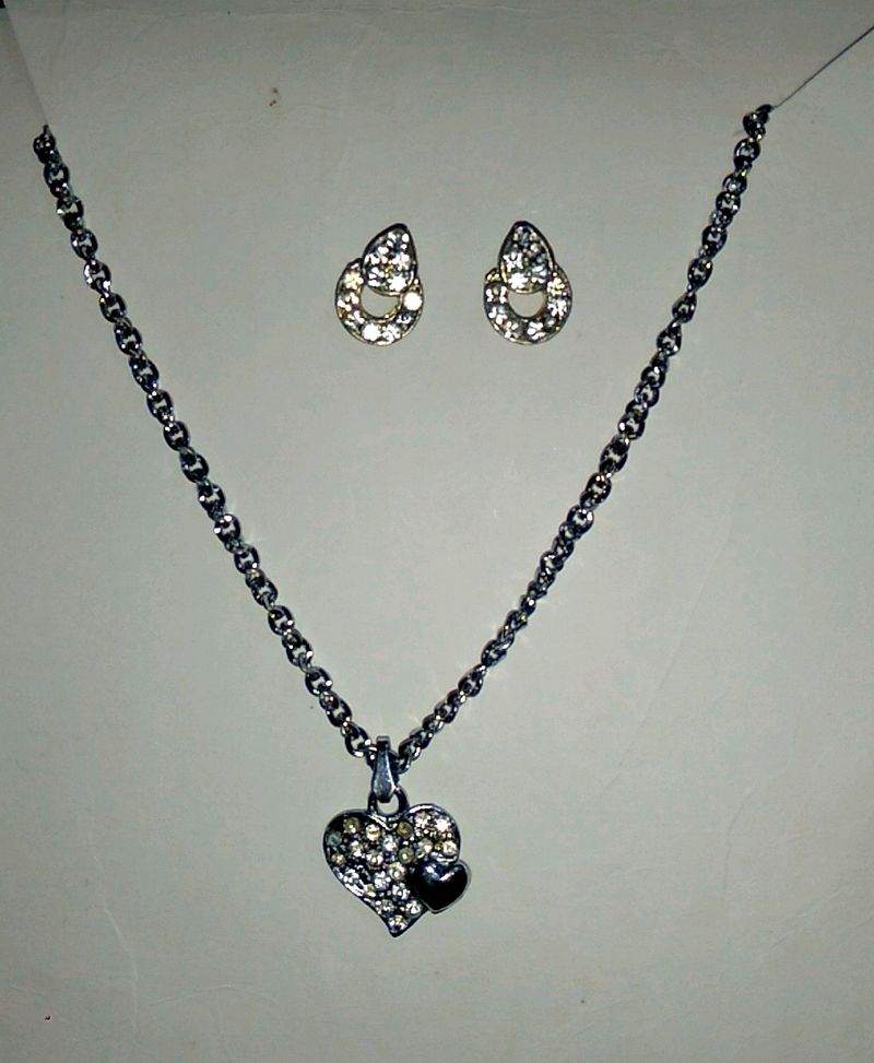 Necklace With Earring