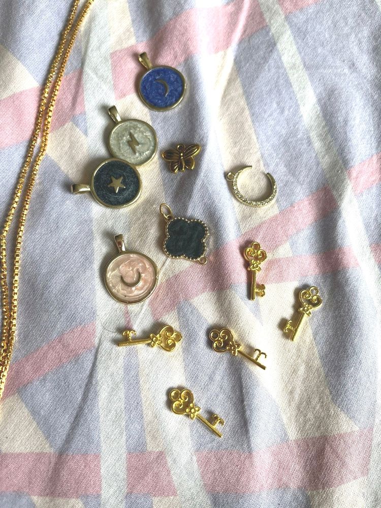 New Charms With Chain