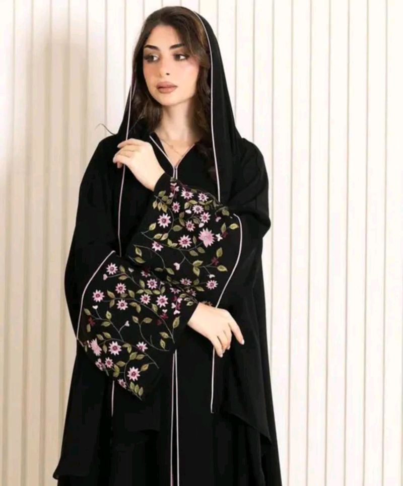 Embroidered Abaya