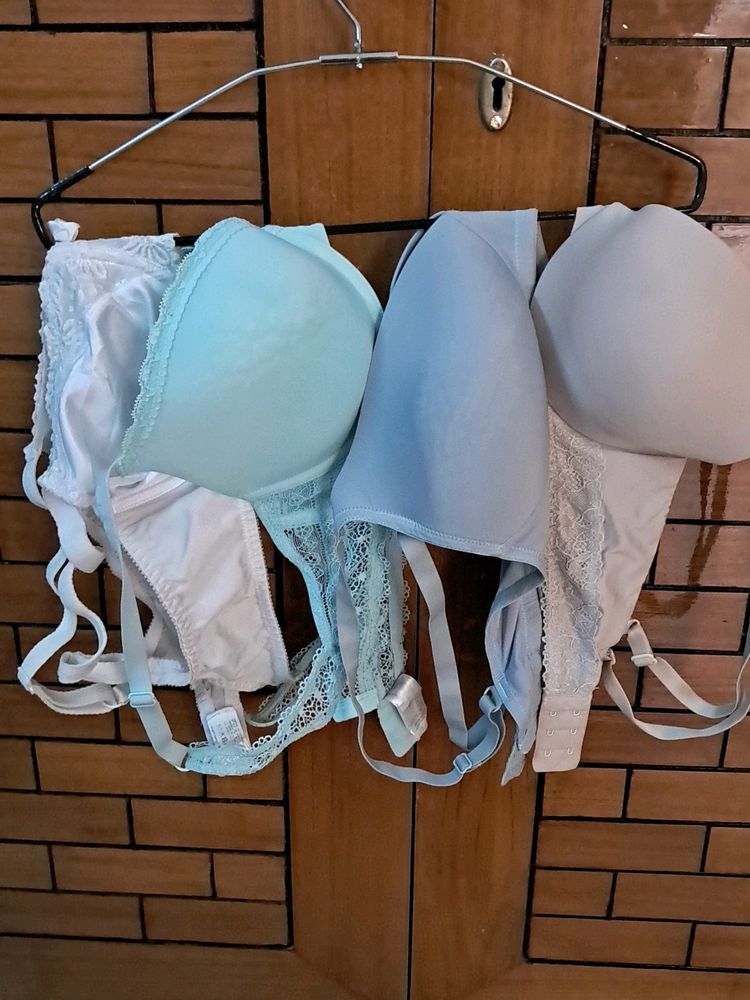 Combo Of Four Imported Fabric Bra