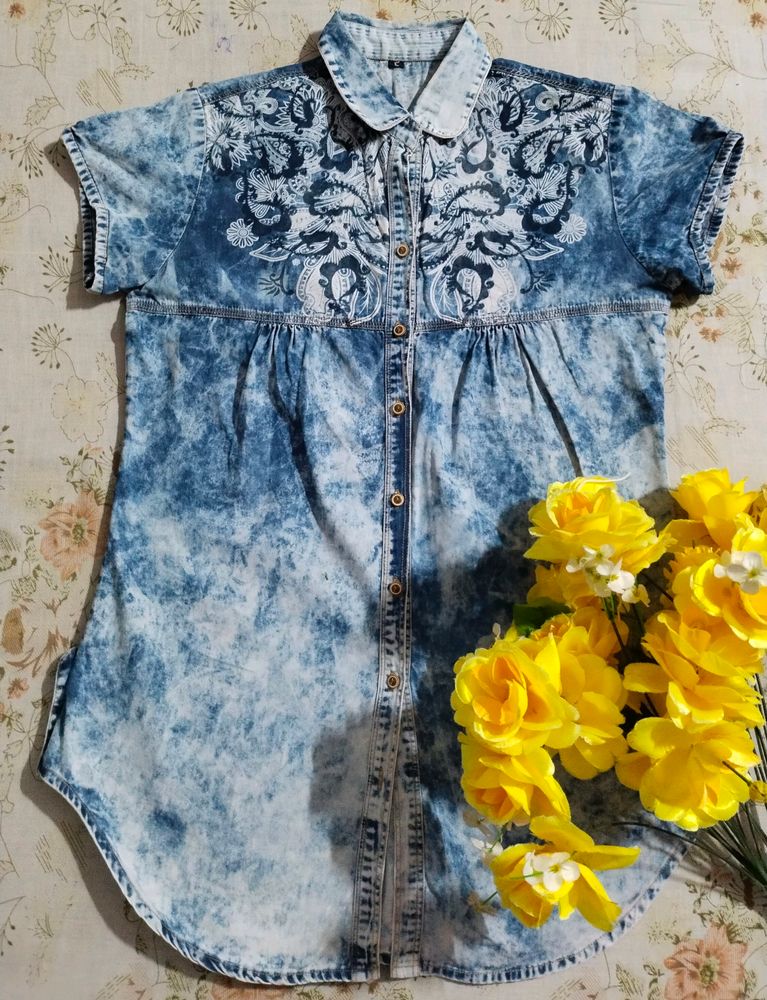 Women Blue Shirt ❤️🧿