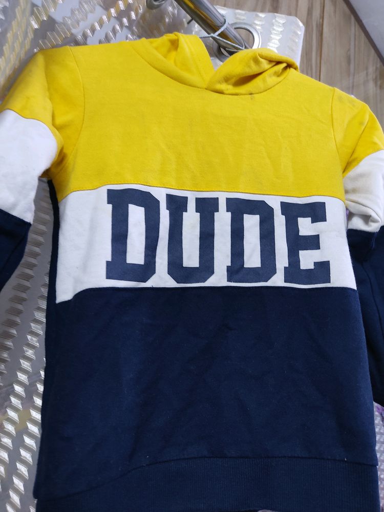 Yellow Hoodie For Your Kids