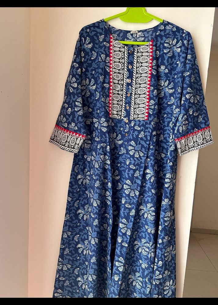 A-Line Cotton Kurta