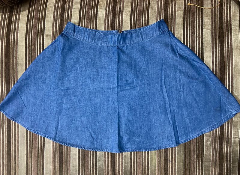 FOREVER 21 Blue Denim Skirt