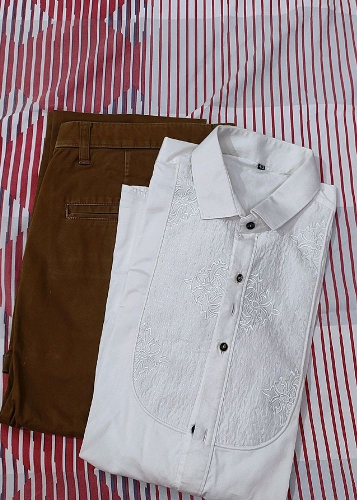 Branded  Shirt and Pant Combo