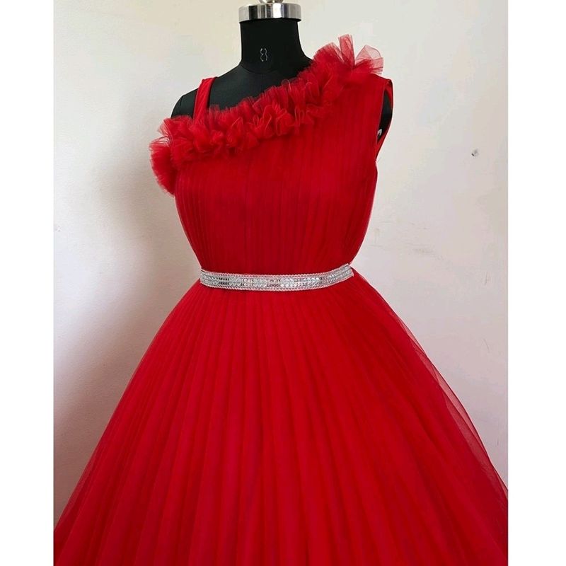 Red Long Gown