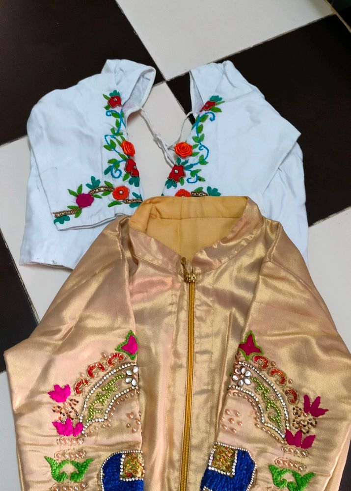 Combo Handwork Blouse