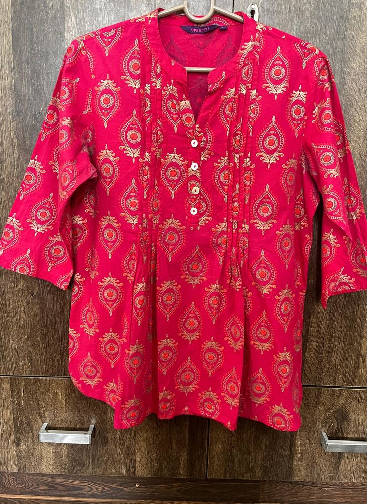 Red Festive Tunic