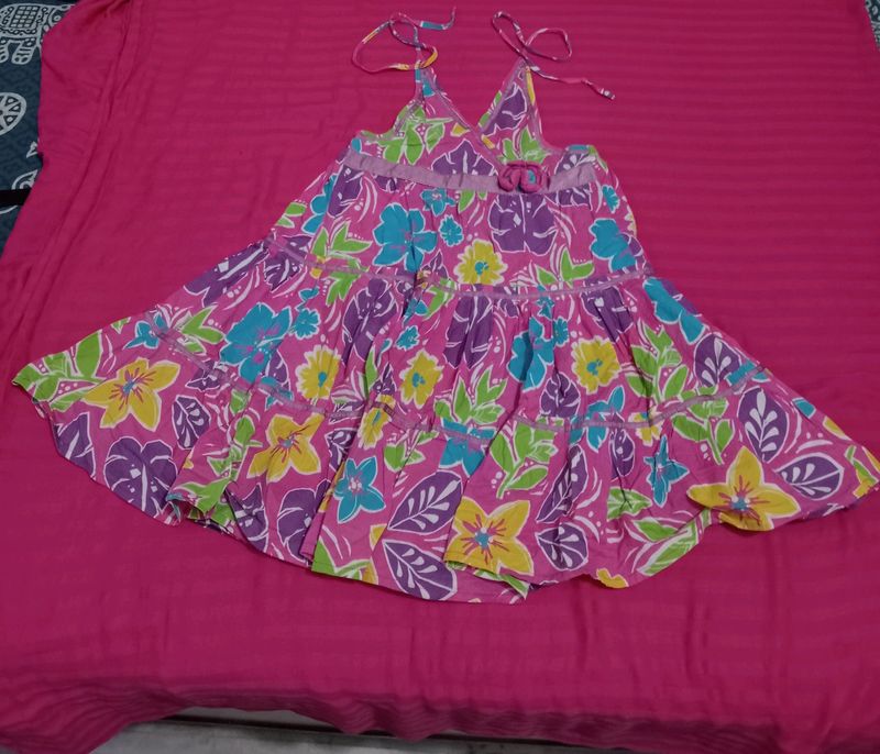 Girls Cotton Frock