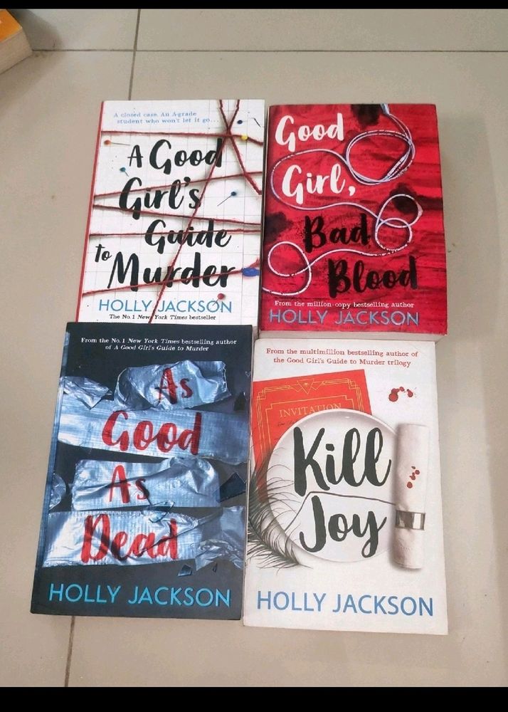 4 Books By Holly Jackson