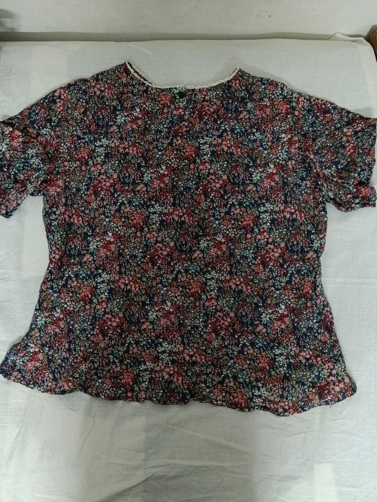 Floral Top For Summer