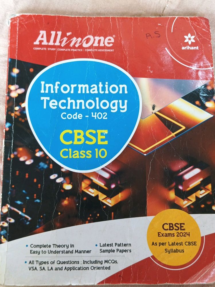 Information Technology Code 402 For Class 10