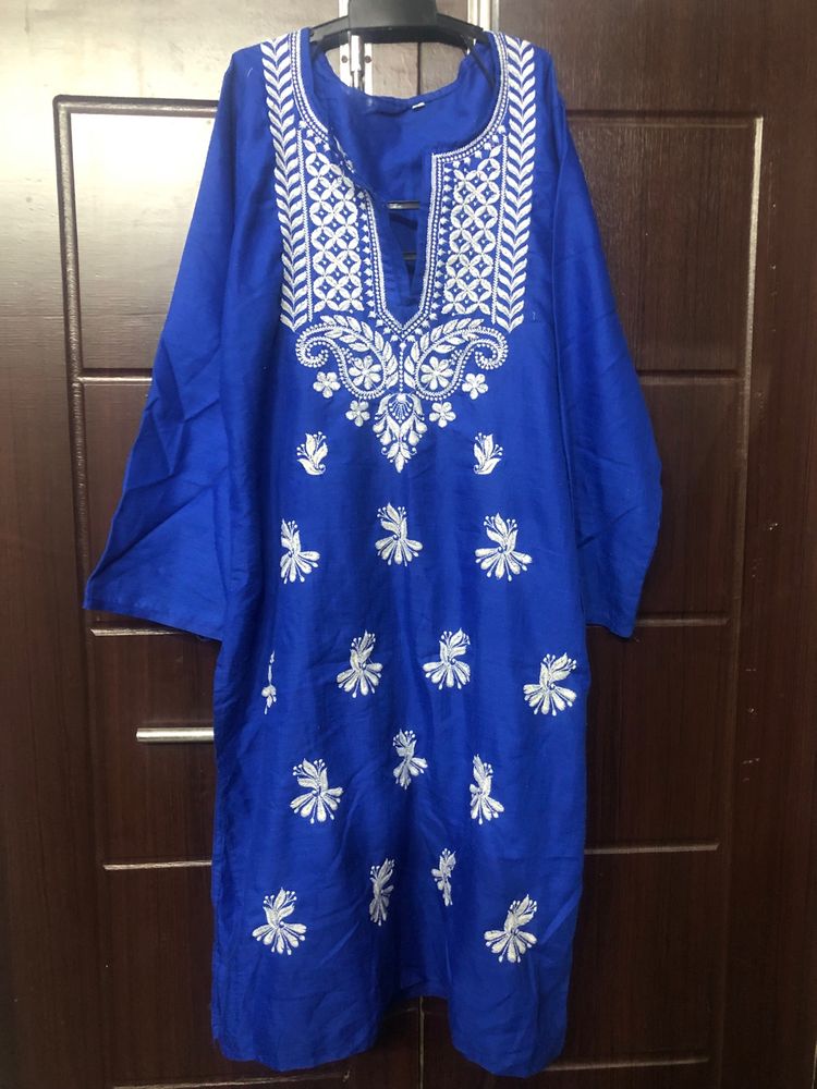 Lucknowai Machine Work Kurta