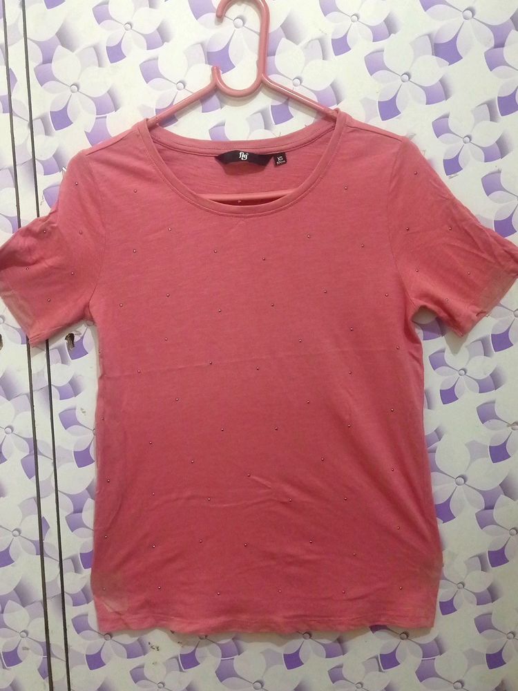 Fig Slim Fit T Shirt For Woman