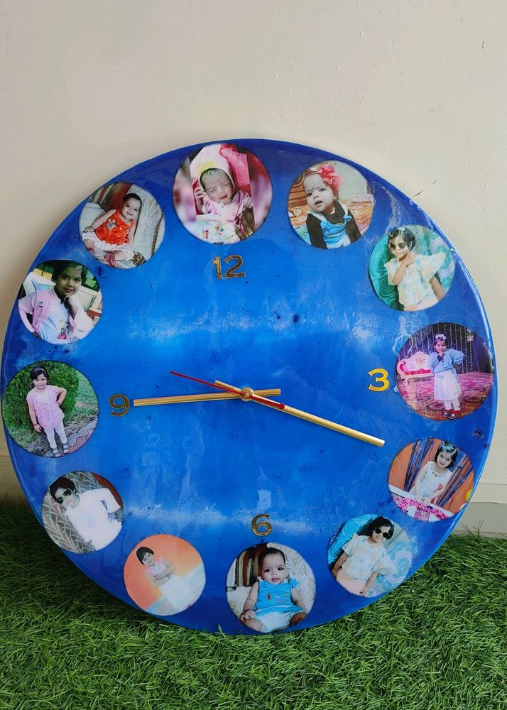 Resin Wall Clock✨