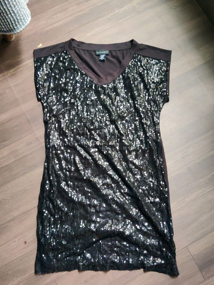 Shimmer Short Party Wear Dress For Women