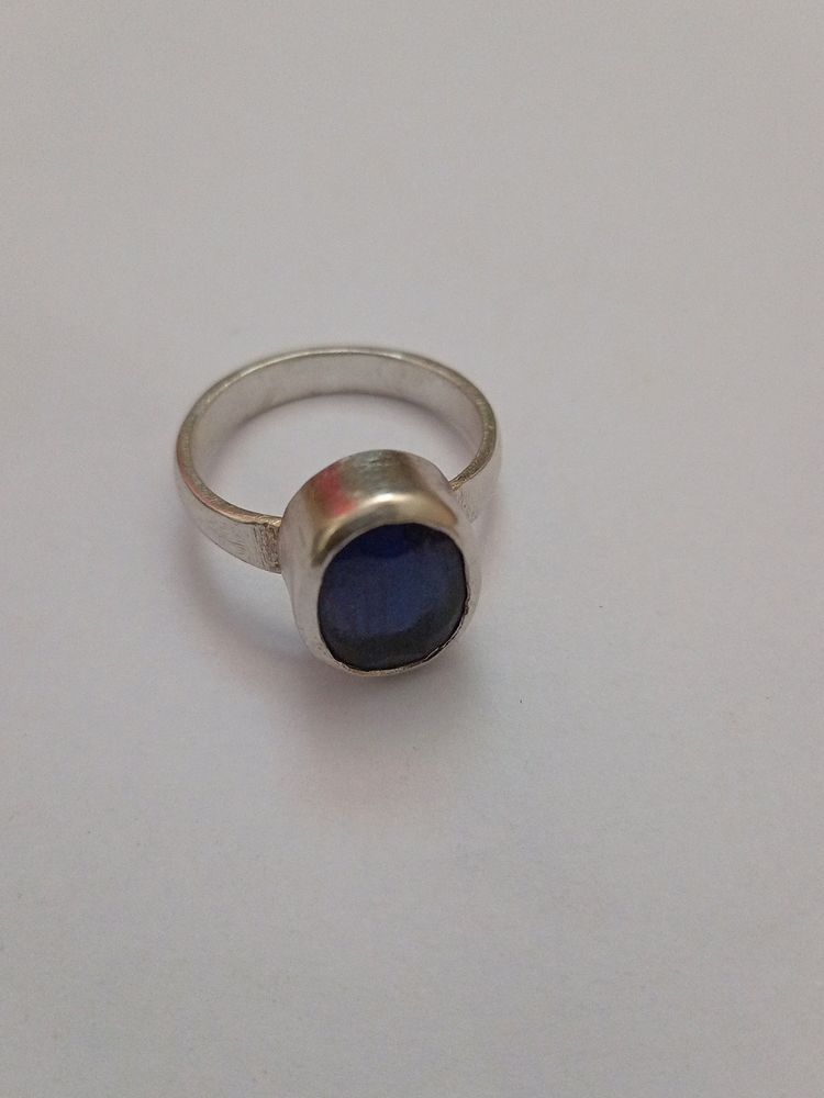 NEELI(IOLITE) STONE IN SILVER RING