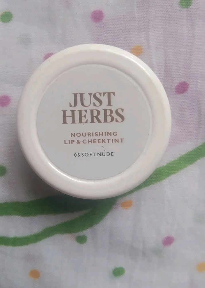 30₹off Just Herbs Nourishing Lip And Cheek Tint