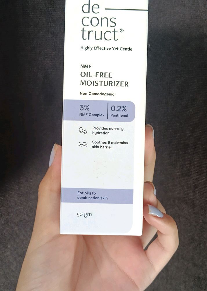 Oil Free Face Moisturizer From Deconstruct