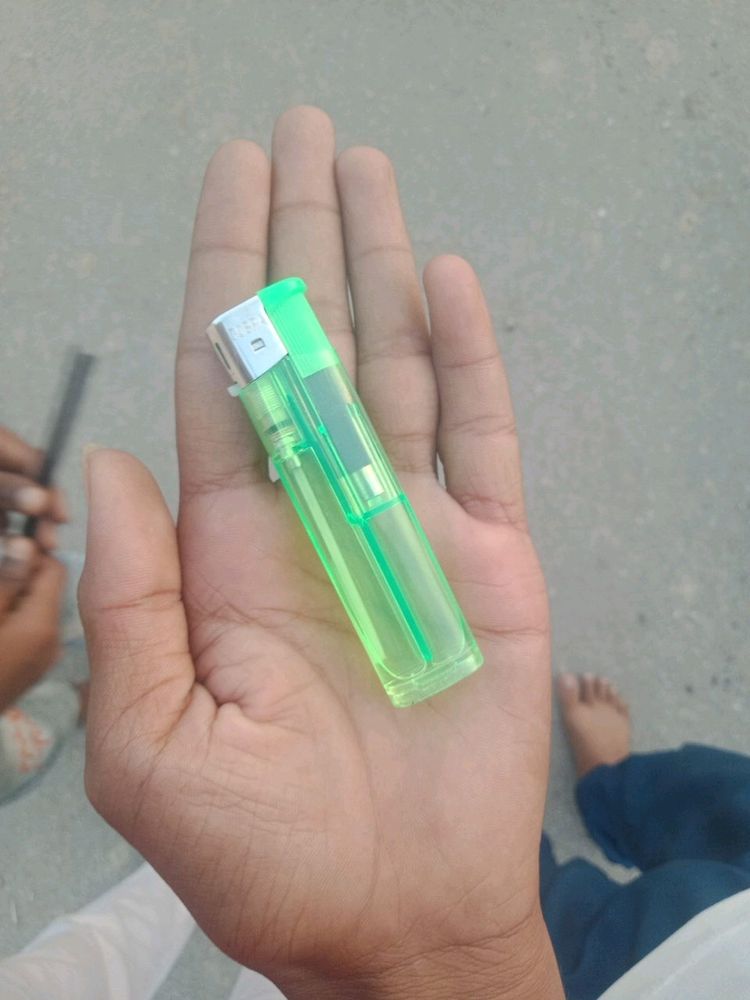 Green Color Ka Lighter New Lighte