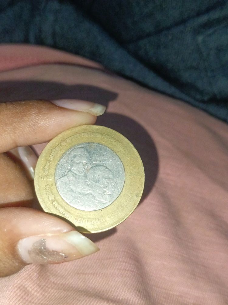 10 Rupees Coin Gandhiji