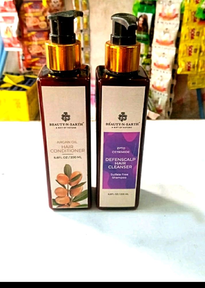 Beauty-N-Earth Cleanser And Conditioner