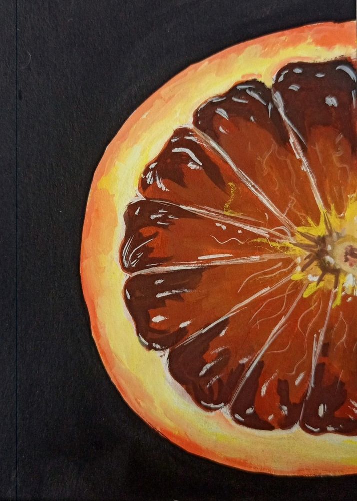 Cute Orange Painting