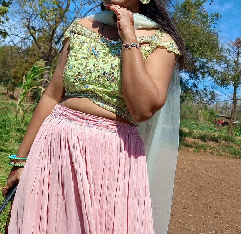 Crop Top Lehenga