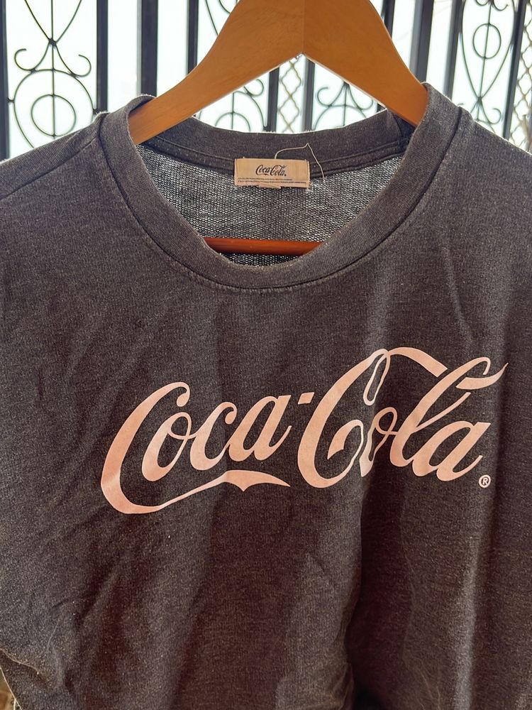 Cococola Crop Sweatshirt